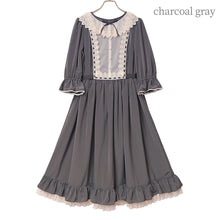 画像をギャラリービューアに読み込む, カノン レースカラーワンピース