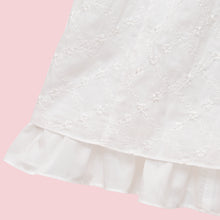 画像をギャラリービューアに読み込む, ラティスブーケ刺繍 フリルジャンパースカート