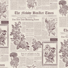 画像をギャラリービューアに読み込む, Flower newspaperシャツワンピース