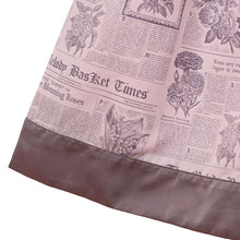 画像をギャラリービューアに読み込む, Flower newspaperスカーフカラーワンピース