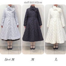 画像をギャラリービューアに読み込む, Ribbonキルティングロングコート
