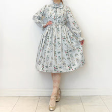 画像をギャラリービューアに読み込む, 植物図鑑ボウタイ長袖ワンピース