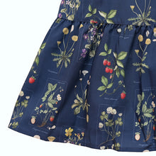 画像をギャラリービューアに読み込む, 植物図鑑フロントボタン長袖ワンピース