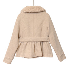 画像をギャラリービューアに読み込む, ケープ付きツイードショートコート