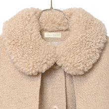 画像をギャラリービューアに読み込む, ケープ付きツイードショートコート