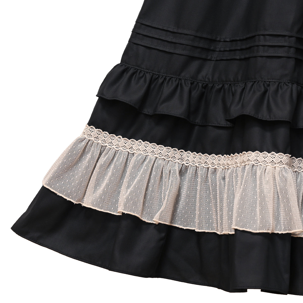 Flower Heart lace jumper dress