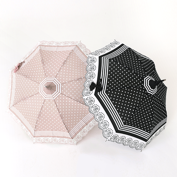 Melody BasKet ドットボーダーアンブレラ ドットボーダーアンブレラ – fraisier on-line