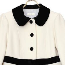 画像をギャラリービューアに読み込む, モノトーンスカラップコート