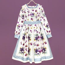 画像をギャラリービューアに読み込む, パンジースカーフワンピース