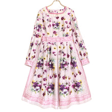 画像をギャラリービューアに読み込む, パンジースカーフワンピース