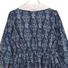 画像をギャラリービューアに読み込む, Blessing bell ペプラムブラウスワンピース
