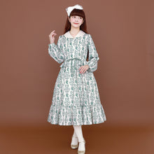 画像をギャラリービューアに読み込む, Blessing bell ペプラムブラウスワンピース