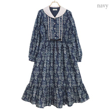 画像をギャラリービューアに読み込む, Blessing bell ペプラムブラウスワンピース