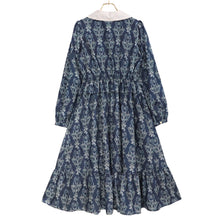 画像をギャラリービューアに読み込む, Blessing bell ペプラムブラウスワンピース