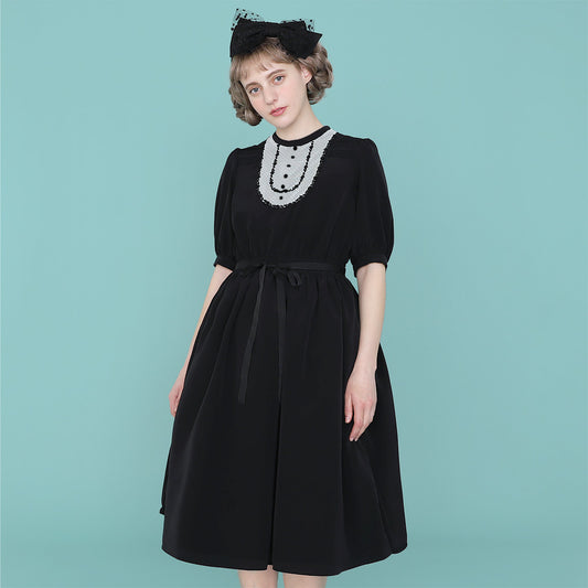 Melody BasKet「ラウンドヨークワンピース」「スノーカット半袖ブラウス」受注受付START!!