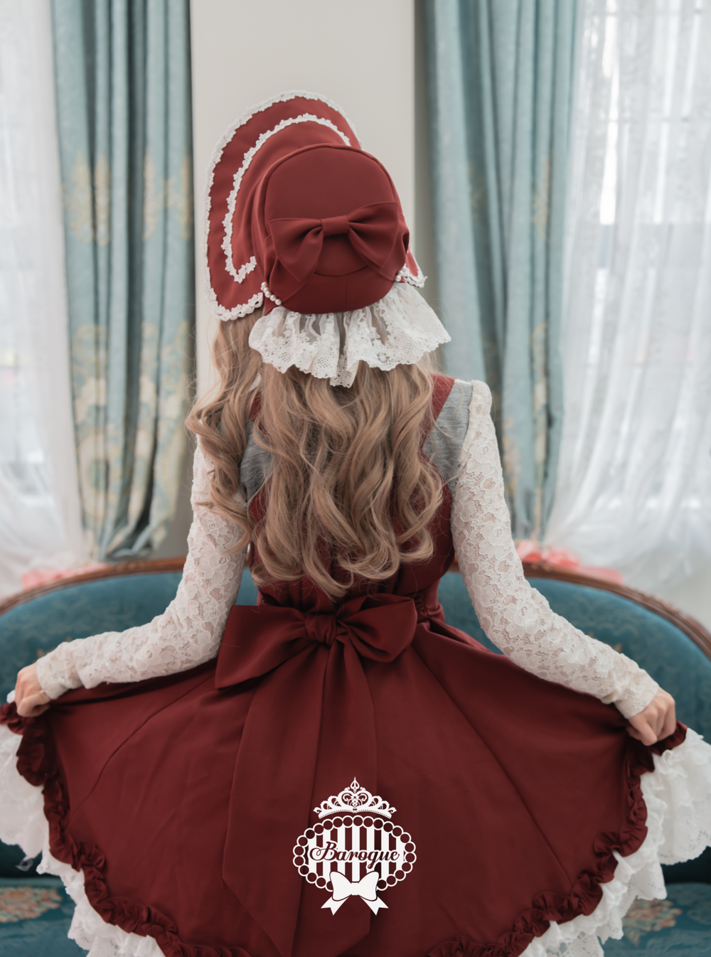 Mary Roseレースジャンパースカート