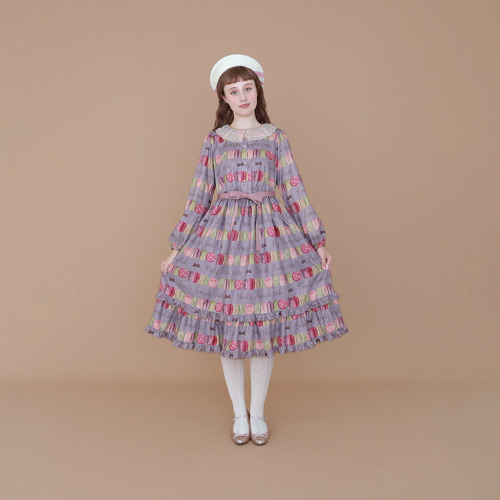doux macaronロングワンピース (doux macaron long dress)