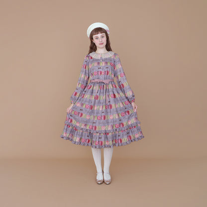 doux macaronロングワンピース (doux macaron long dress)
