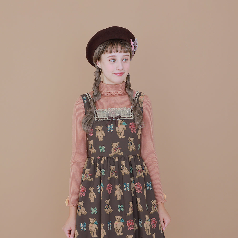 Classic Teddyノースリーブワンピース(Classic Teddy sleeveless dress)