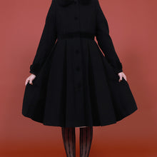 画像をギャラリービューアに読み込む, 【 2nd Reservation 】プリーツロングコート(Pleats long coat)
