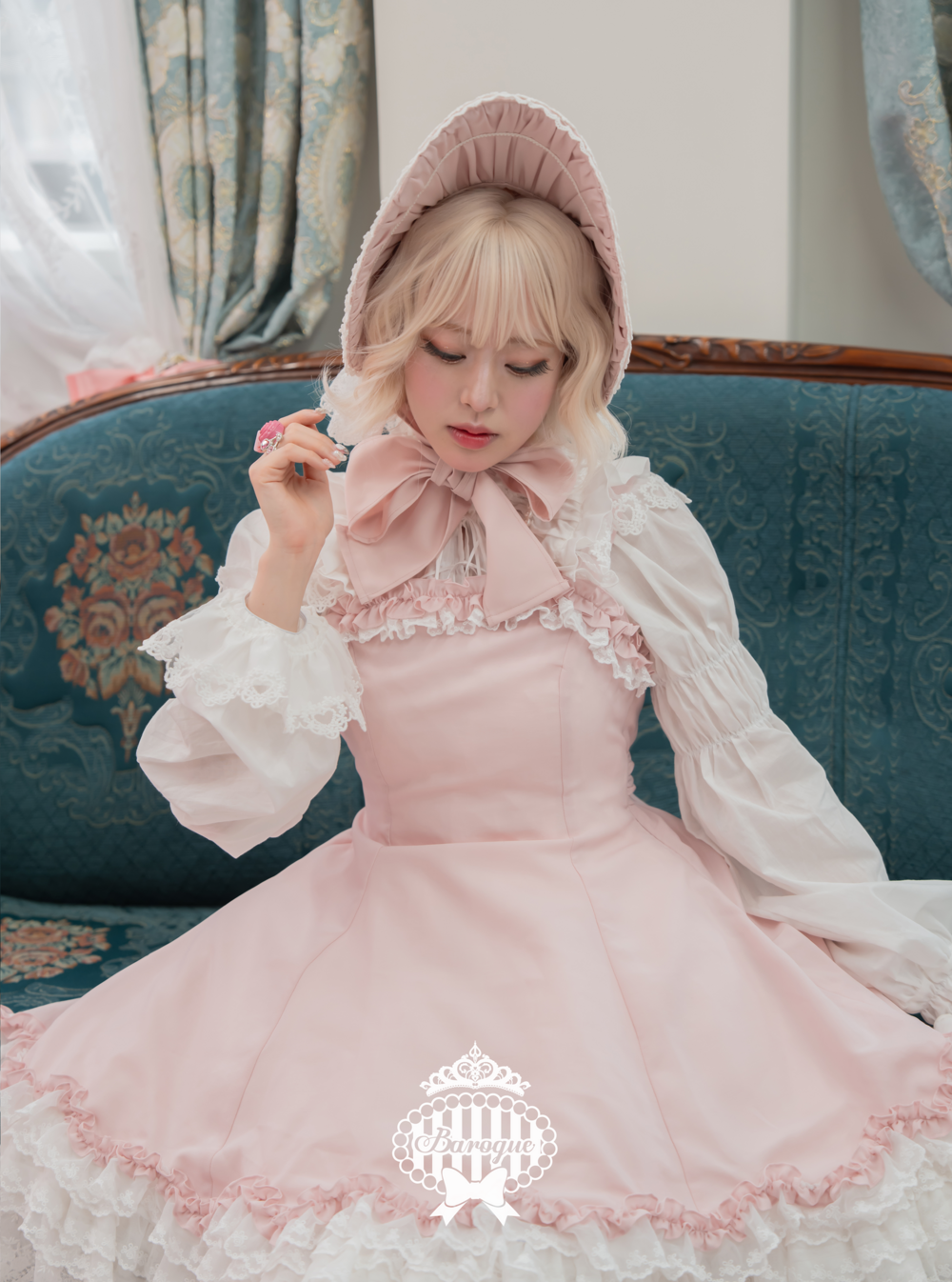 Mary Roseレースジャンパースカート