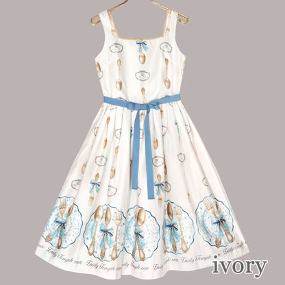 Royal Cutlery ノースリーブワンピース(Royal cutlery sleeveless dress)