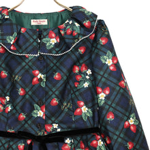 Load image into Gallery viewer, Strawberry Tartan ワンピース (Strawberry tartan dress)
