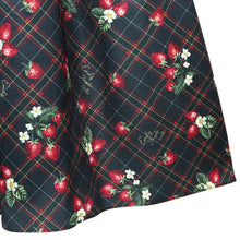 Load image into Gallery viewer, Strawberry Tartan ワンピース (Strawberry tartan dress)
