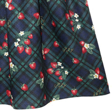 Load image into Gallery viewer, Strawberry Tartan ノースリーブワンピース(Strawberry tartan sleeveless dress)
