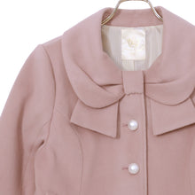 Load image into Gallery viewer, リボンカラーショートコート(Ribbon collar short coat)
