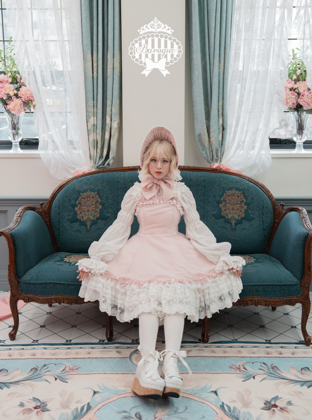 Mary Roseレースジャンパースカート