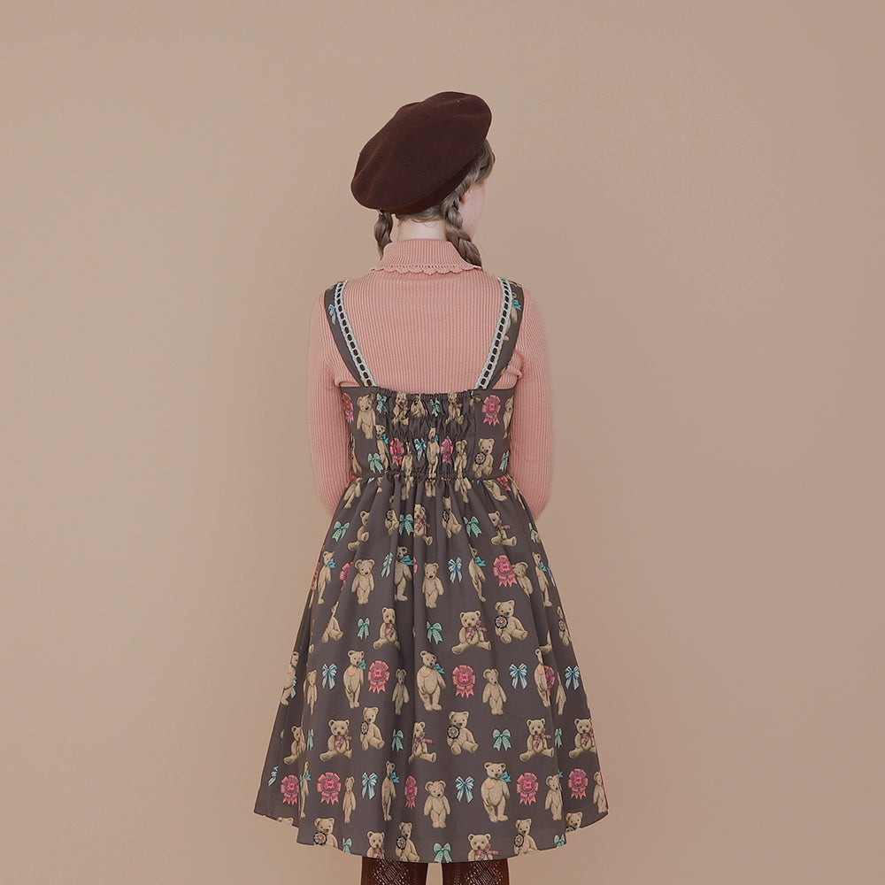 Classic Teddyノースリーブワンピース(Classic Teddy sleeveless dress)