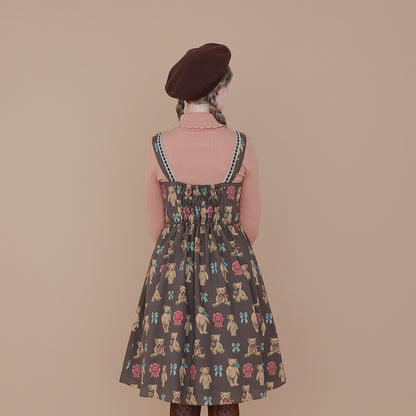 Classic Teddyノースリーブワンピース(Classic Teddy sleeveless dress)
