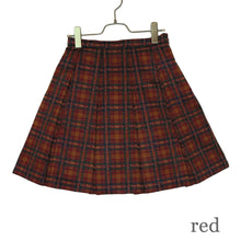 画像をギャラリービューアに読み込む, Preppy Tartanプリーツスカート (Preppy Tartan pleats skirt)
