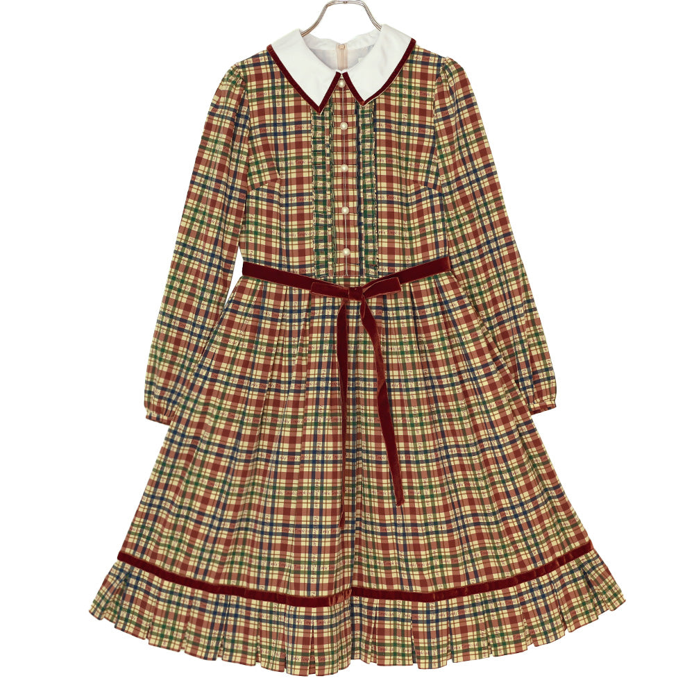 Preppy Tartanワンピース(Preppy Tartan dress)