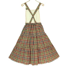 画像をギャラリービューアに読み込む, Preppy Tartanサロペットワンピース(Preppy Tartan Salopette dress)
