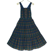 画像をギャラリービューアに読み込む, Preppy Tartanサロペットワンピース(Preppy Tartan Salopette dress)
