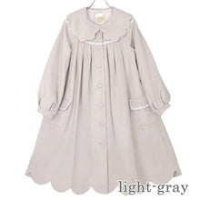 画像をギャラリービューアに読み込む, 【 2nd Reservation 】プチローズスカラップコート(petitrose scallop coat)
