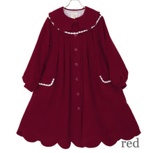 画像をギャラリービューアに読み込む, 【 2nd Reservation 】プチローズスカラップコート(petitrose scallop coat)
