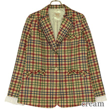 画像をギャラリービューアに読み込む, Preppy Tartanジャケット(Preppy Tartan jacket)
