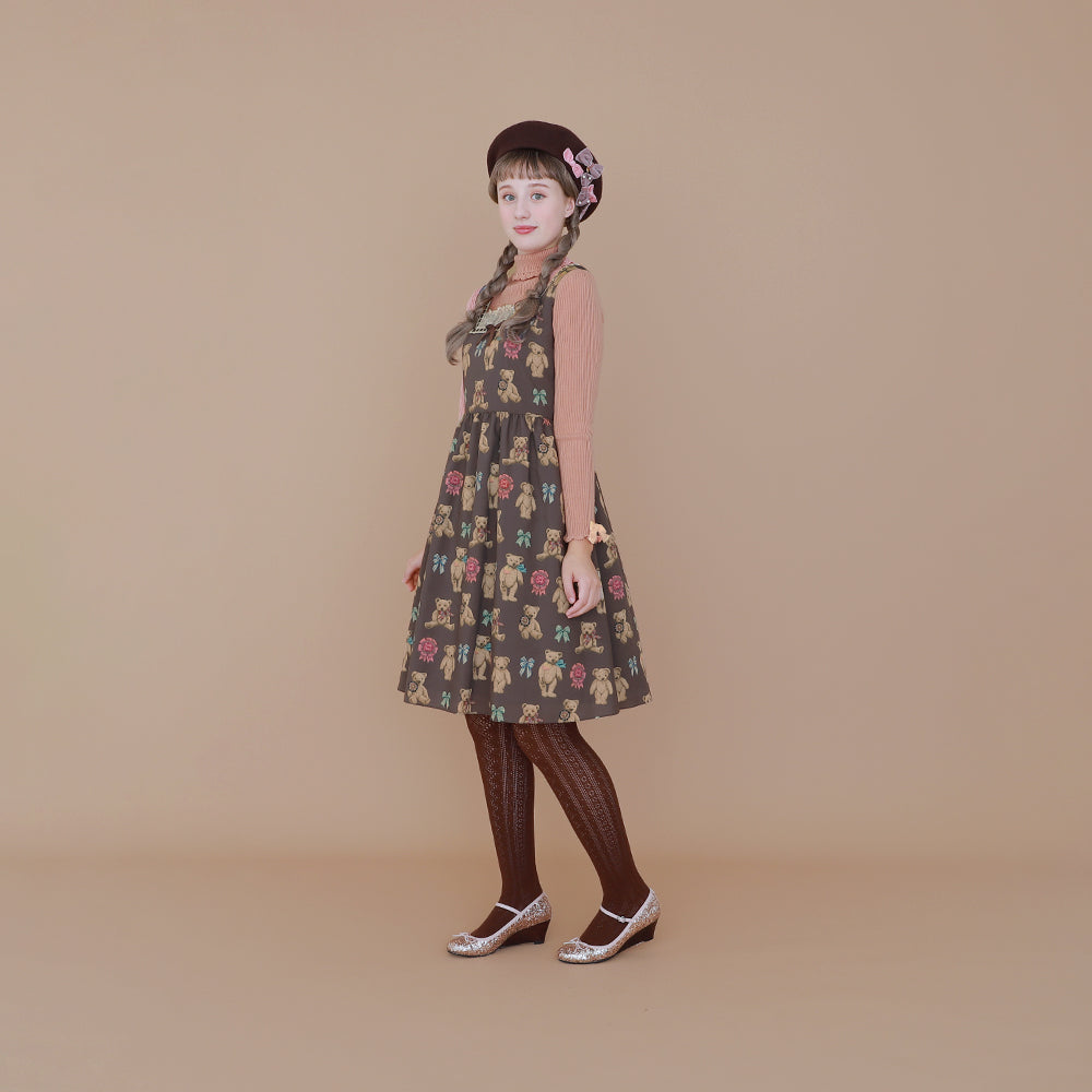 Classic Teddyノースリーブワンピース(Classic Teddy sleeveless dress)