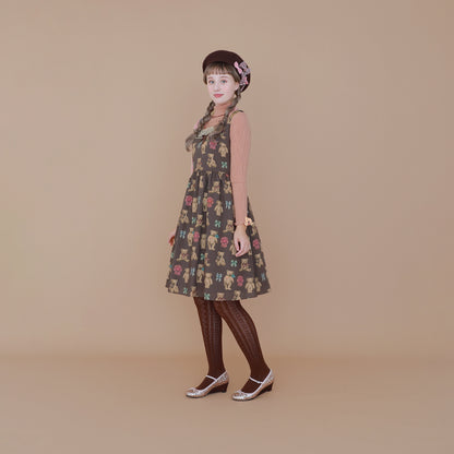 Classic Teddyノースリーブワンピース(Classic Teddy sleeveless dress)