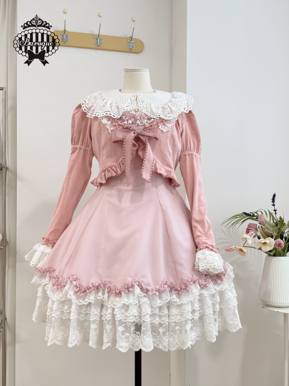 Mary Roseレースジャンパースカート