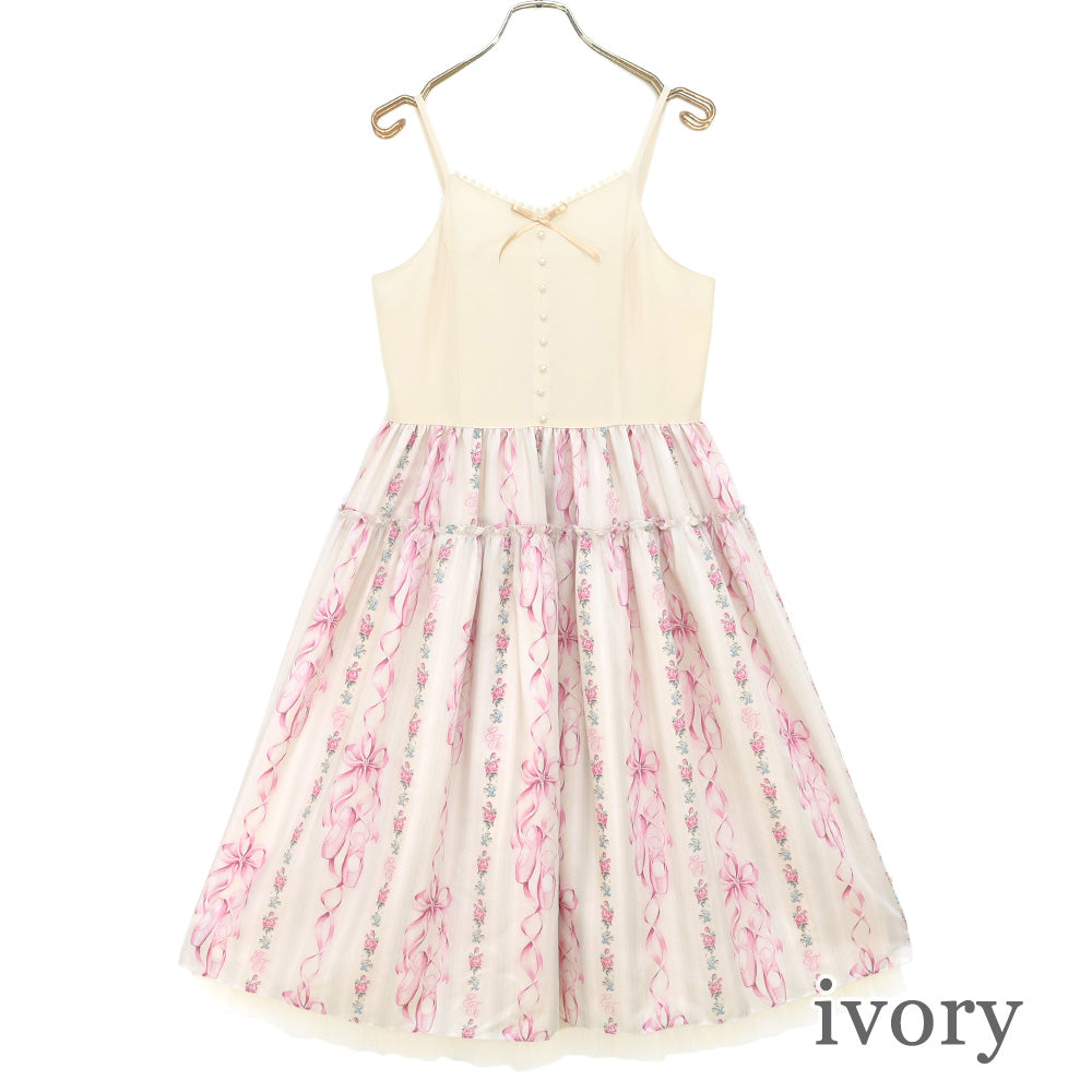 Pointesキャミソールワンピース(Pointes camisole dress)【POP UP】
