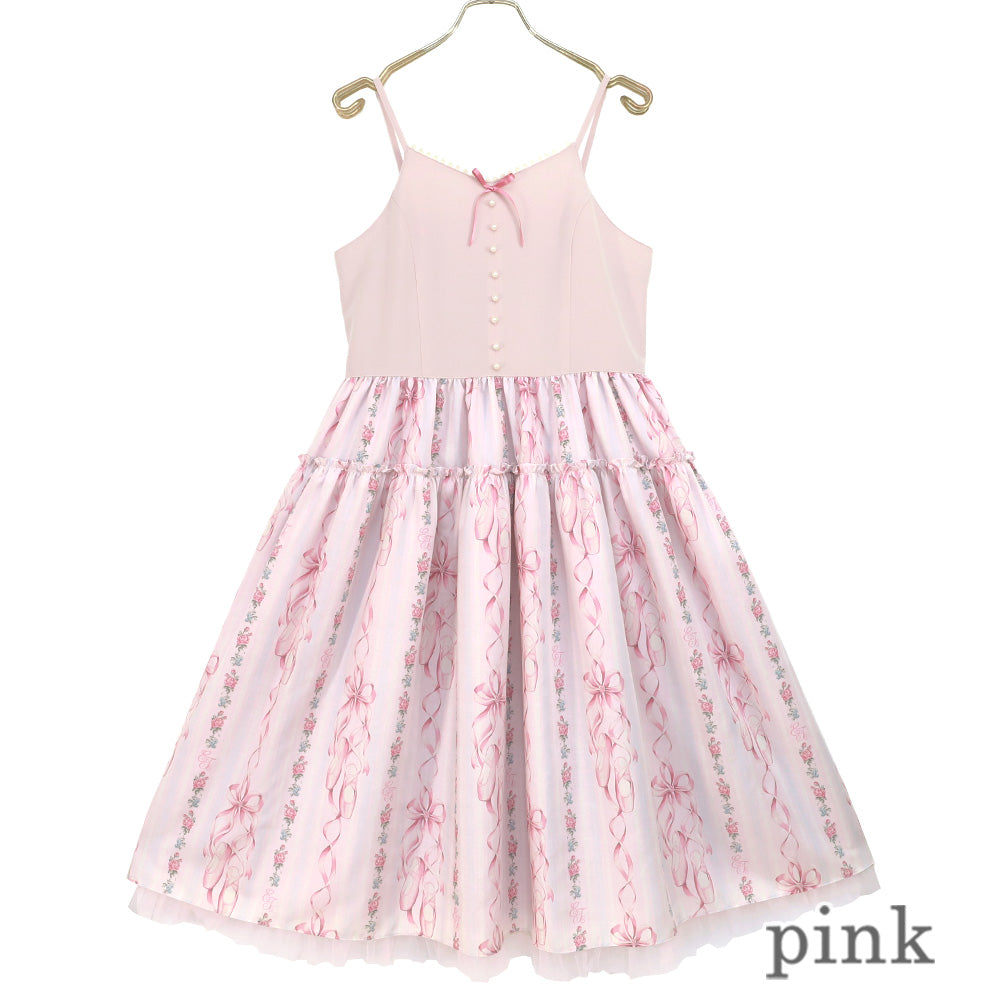 Pointesキャミソールワンピース(Pointes camisole dress)【POP UP】