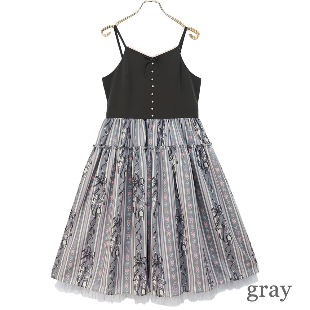 Pointesキャミソールワンピース(Pointes camisole dress)【POP UP】