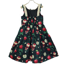 Load image into Gallery viewer, タータンRibbonAppleノースリーブワンピース (Tartan RibbonApple sleeveless dress)
