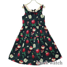 Load image into Gallery viewer, タータンRibbonAppleノースリーブワンピース (Tartan RibbonApple sleeveless dress)

