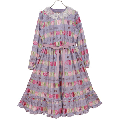 doux macaronロングワンピース (doux macaron long dress)
