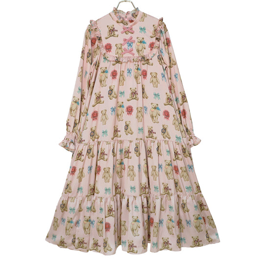 Classic Teddyロングワンピース (Classic Teddy long dress)